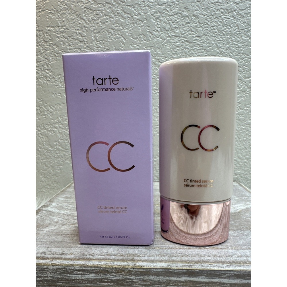 $30 🌙 NEW SEALED Full Size tarte CC Tinted Serum "LIGHT" US SELLER